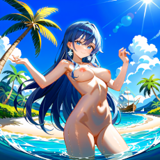 Sexy girl on the beach. Image #289