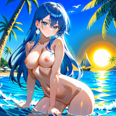 Sexy girl on the beach. Image #293