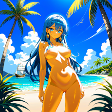 Sexy girl on the beach #30