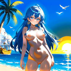 Sexy girl on the beach. Image #304