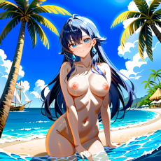 Sexy girl on the beach. Image #324