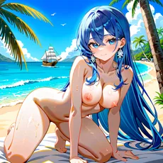 Sexy girl on the beach. Image #335