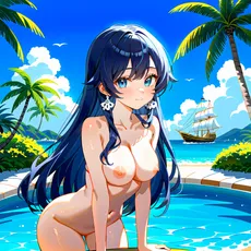 Sexy girl on the beach. Image #336