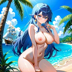 Sexy girl on the beach. Image #345