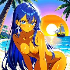 Sexy girl on the beach. Image #351