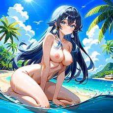 Sexy girl on the beach. Image #352