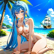 Sexy girl on the beach. Image #356