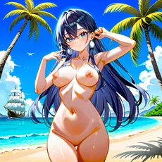 Sexy girl on the beach #37