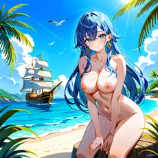 Sexy girl on the beach. Image #372