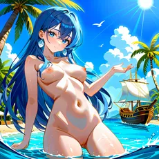 Sexy girl on the beach. Image #374