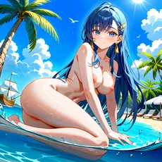 Sexy girl on the beach. Image #376