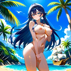 Sexy girl on the beach. Image #379