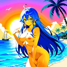 Sexy girl on the beach. Image #381