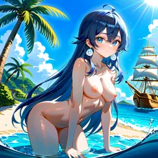 Sexy girl on the beach. Image #382