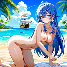 Sexy girl on the beach. Image #386