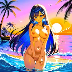 Sexy girl on the beach. Image #392