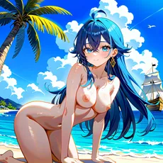 Sexy girl on the beach. Image #394