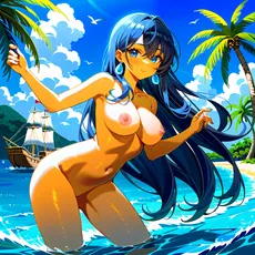 Sexy girl on the beach. Image #397