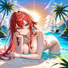 Sexy girl on the beach. Image #409