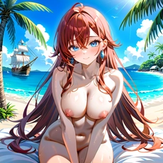 Sexy girl on the beach. Image #414