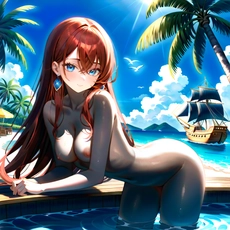 Sexy girl on the beach. Image #418