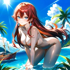 Sexy girl on the beach. Image #425