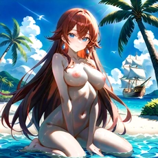 Sexy girl on the beach. Image #427