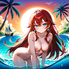 Sexy girl on the beach. Image #429