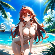 Sexy girl on the beach. Image #431