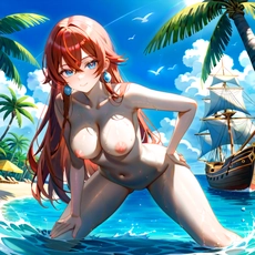 Sexy girl on the beach #44