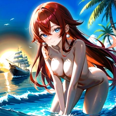 Sexy girl on the beach. Image #457