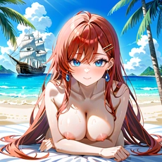 Sexy girl on the beach. Image #458