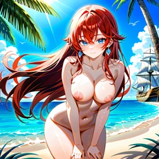 Sexy girl on the beach. Image #484