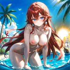 Sexy girl on the beach #50