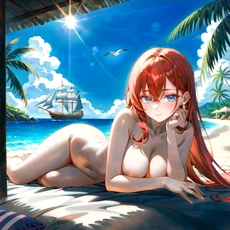 Sexy girl on the beach. Image #501