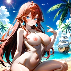 Sexy girl on the beach. Image #505