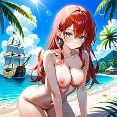 Sexy girl on the beach. Image #528