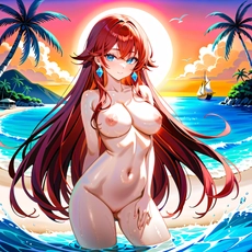 Sexy girl on the beach. Image #548