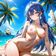 Sexy girl on the beach. Image #565