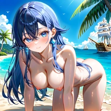 Sexy girl on the beach. Image #578