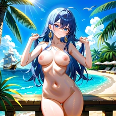 Sexy girl on the beach. Image #585