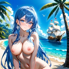 Sexy girl on the beach. Image #603