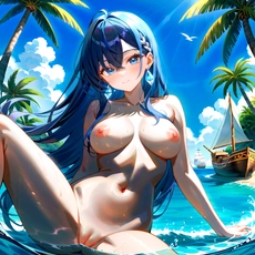 Sexy girl on the beach. Image #621