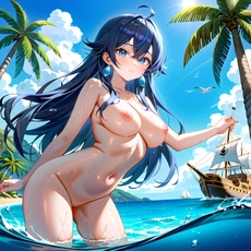 Sexy girl on the beach. Image #632