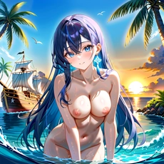 Sexy girl on the beach. Image #643