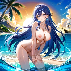 Sexy girl on the beach. Image #662