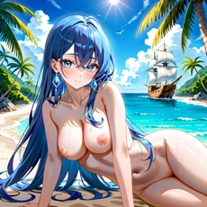 Sexy girl on the beach. Image #676