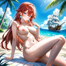 Sexy girl on the beach. Image #699