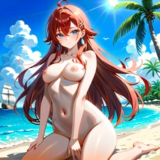 Sexy girl on the beach #70