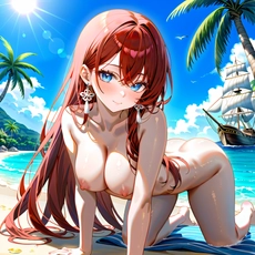 Sexy girl on the beach. Image #704